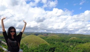 The famous chocolate hills ^_^